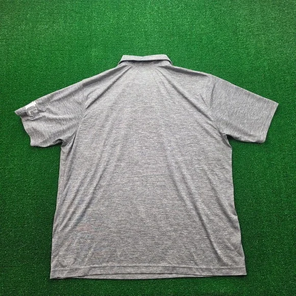 Baltimore Orioles Polo Shirt Mens XL Heather Grey Holloway Miller Lite Beer Golf - Picture 8 of 8